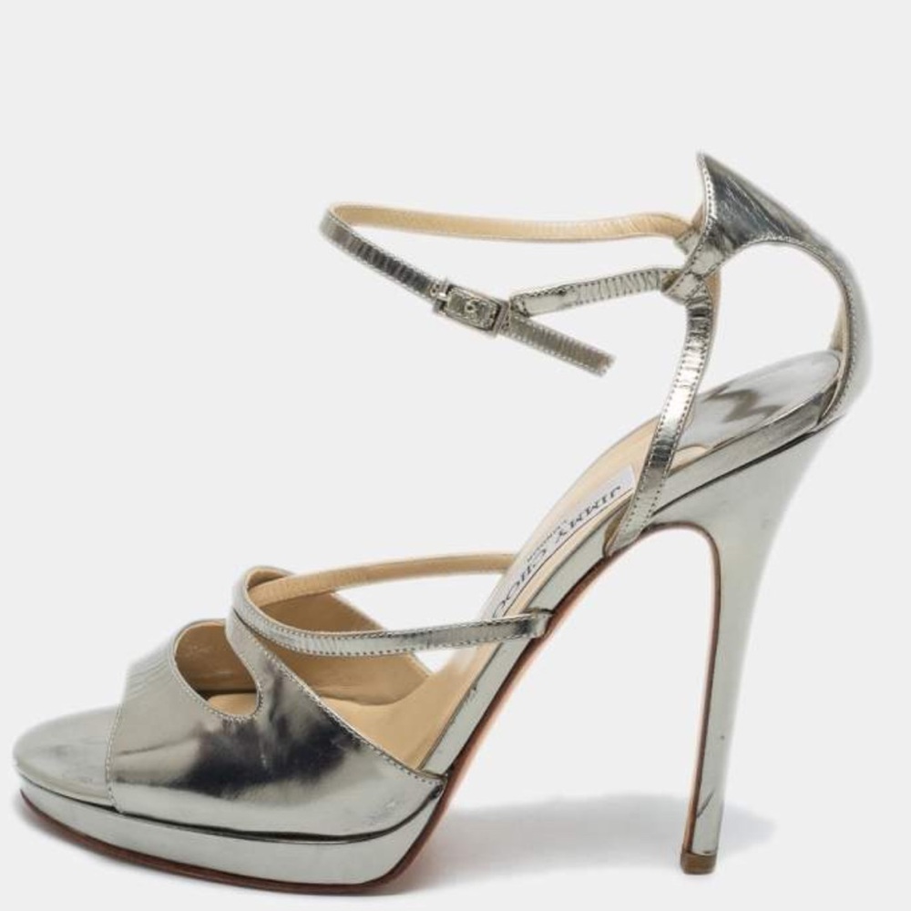 Jimmy Choo Metallic Heels